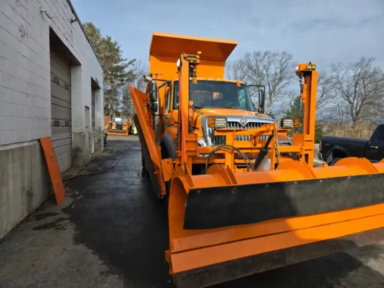 Municipal snowplow windshield replacement project at Ocean Glass