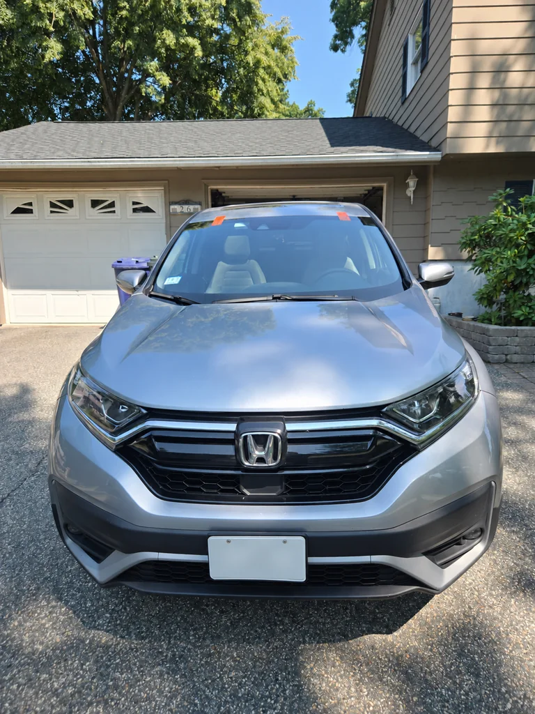 Honda CR-V after the completed windshield installation by Ocean Glass
